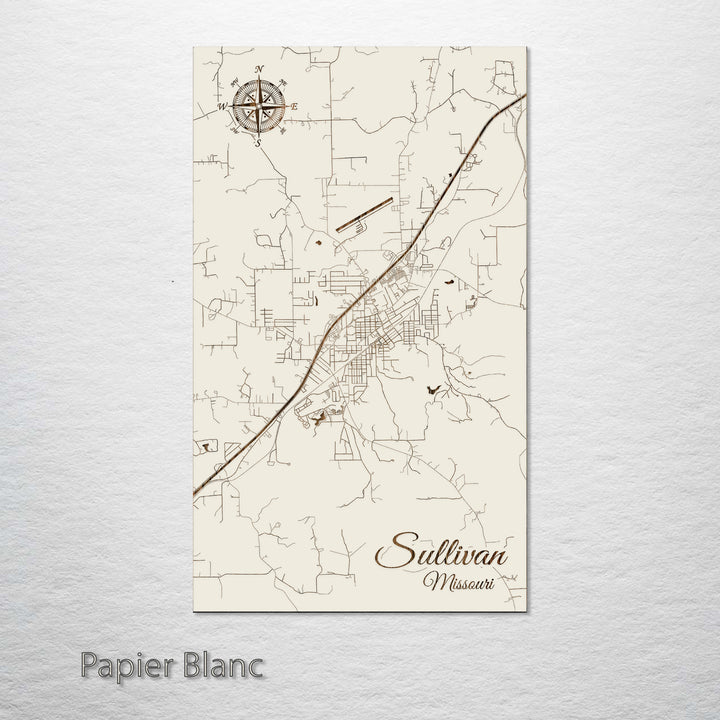 Sullivan, Missouri Street Map