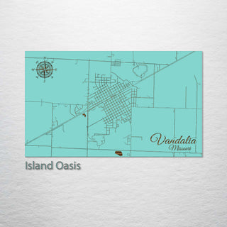 Vandalia, Missouri Street Map