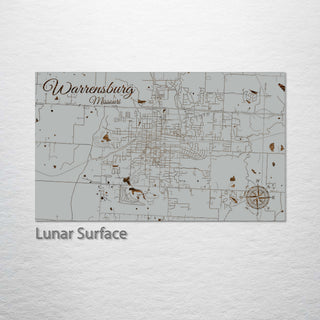 Warrensburg, Missouri Street Map