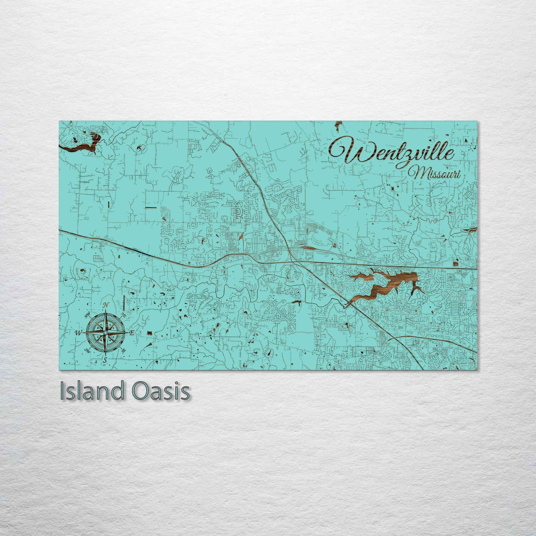 Wentzville Missouri Street Map