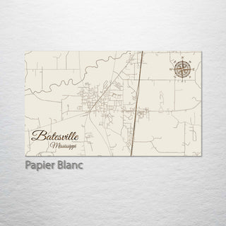Batesville, Mississippi Street Map