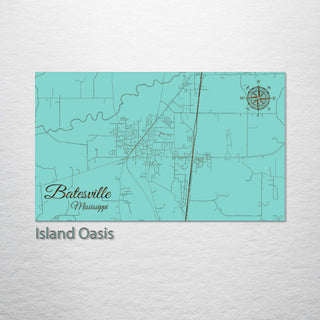 Batesville, Mississippi Street Map