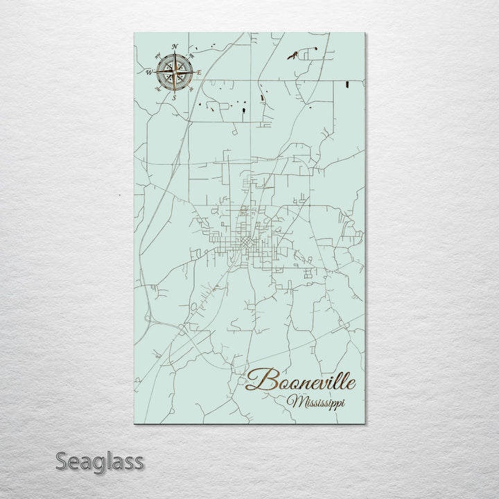 Booneville, Mississippi Street Map