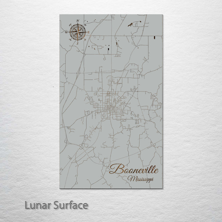 Booneville, Mississippi Street Map