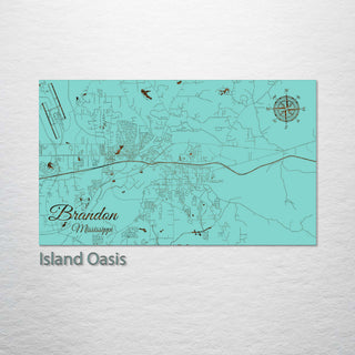 Brandon, Mississippi Street Map