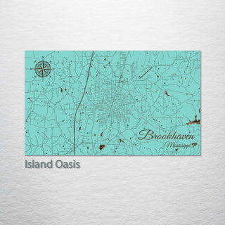 Brookhaven, Mississippi Street Map