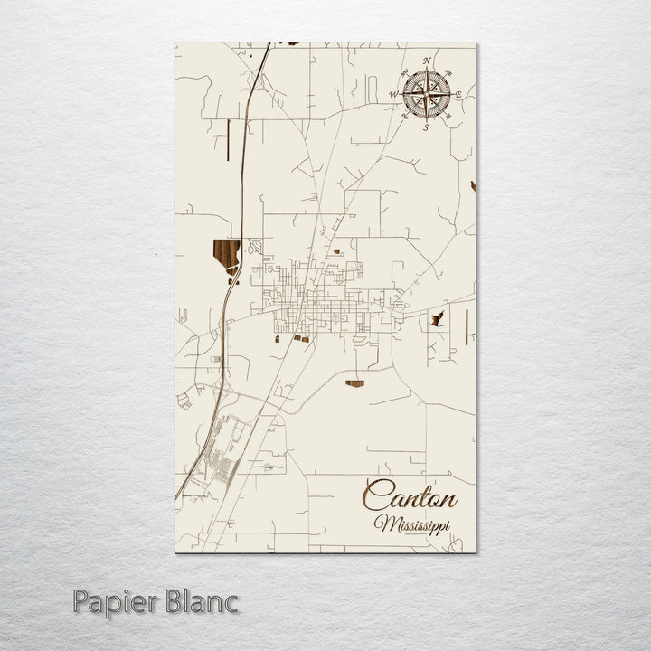 Canton, Mississippi Street Map