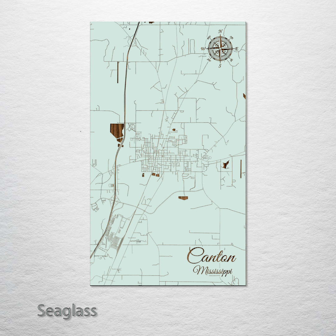 Canton, Mississippi Street Map