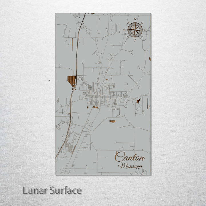 Canton, Mississippi Street Map