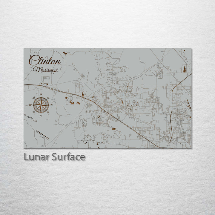 Clinton, Mississippi Street Map