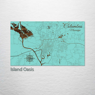 Columbus, Mississippi Street Map