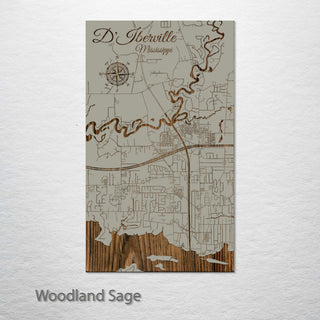 D'Iberville, Mississippi Street Map
