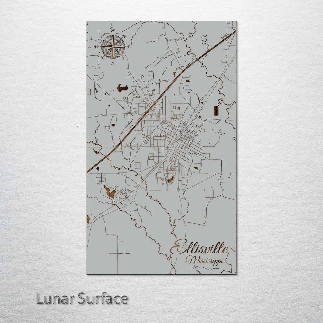 Ellisville, Mississippi Street Map
