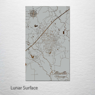 Ellisville, Mississippi Street Map
