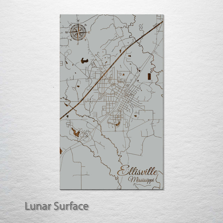 Ellisville, Mississippi Street Map