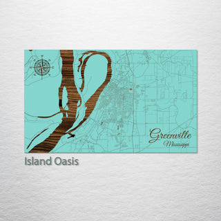Greenville, Mississippi Street Map