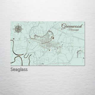 Greenwood, Mississippi Street Map