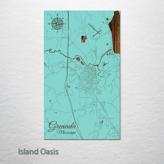 Grenada, Mississippi Street Map