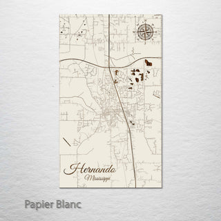 Hernando, Mississippi Street Map
