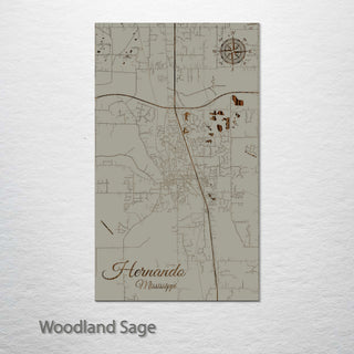 Hernando, Mississippi Street Map