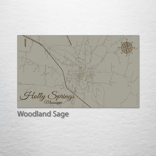 Holly Springs, Mississippi Street Map