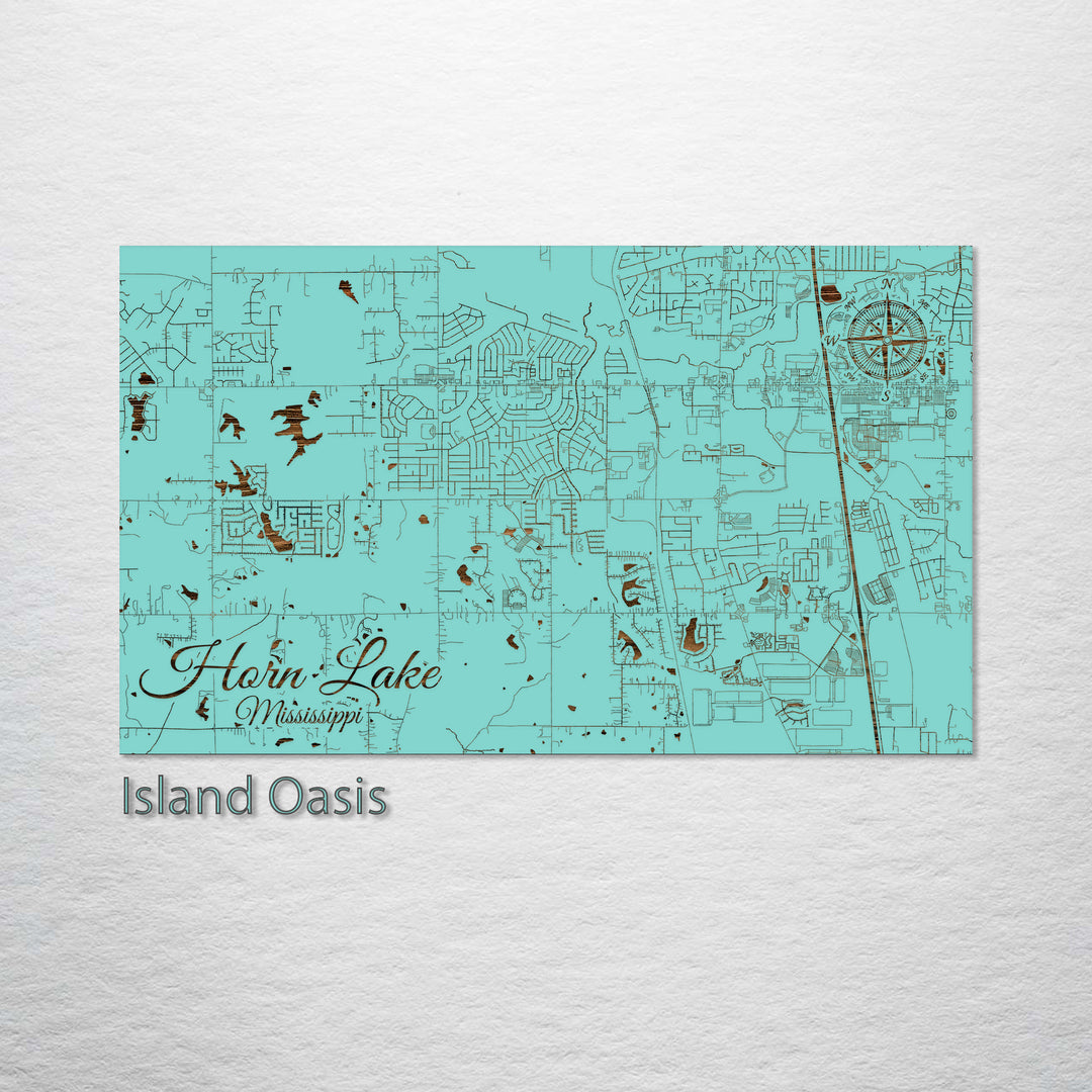 Horn Lake, Mississippi Street Map