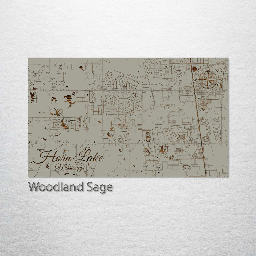 Horn Lake, Mississippi Street Map