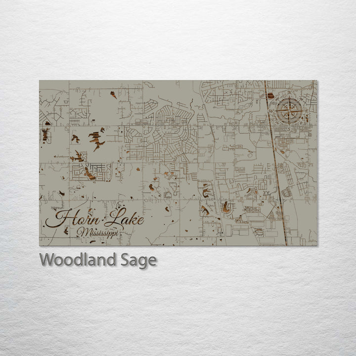 Horn Lake, Mississippi Street Map