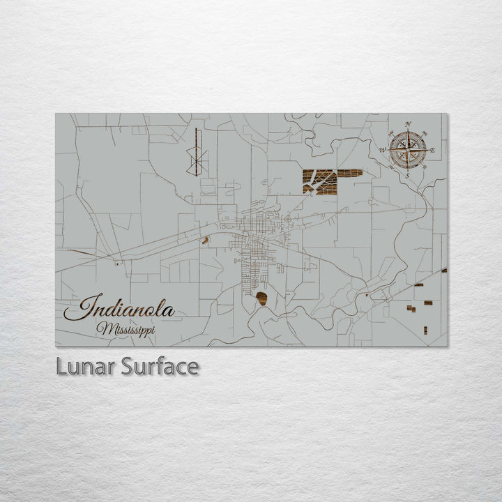 Indianola, Mississippi Street Map