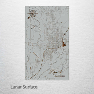 Laurel, Mississippi Street Map