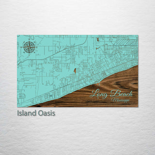 Long Beach, Mississippi Street Map