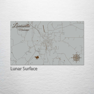 Louisville, Mississippi Street Map