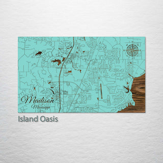 Madison, Mississippi Street Map