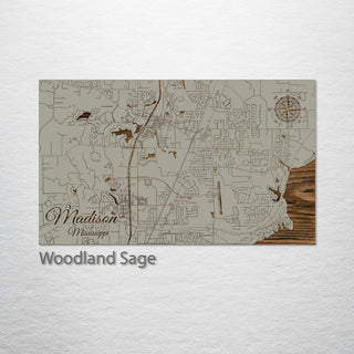 Madison, Mississippi Street Map