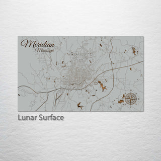 Meridian, Mississippi Street Map