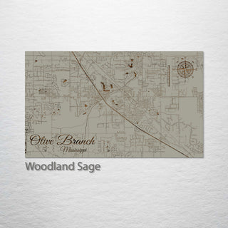 Olive Branch, Mississippi Street Map