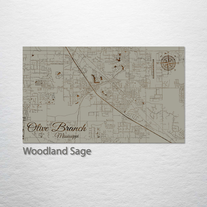 Olive Branch, Mississippi Street Map