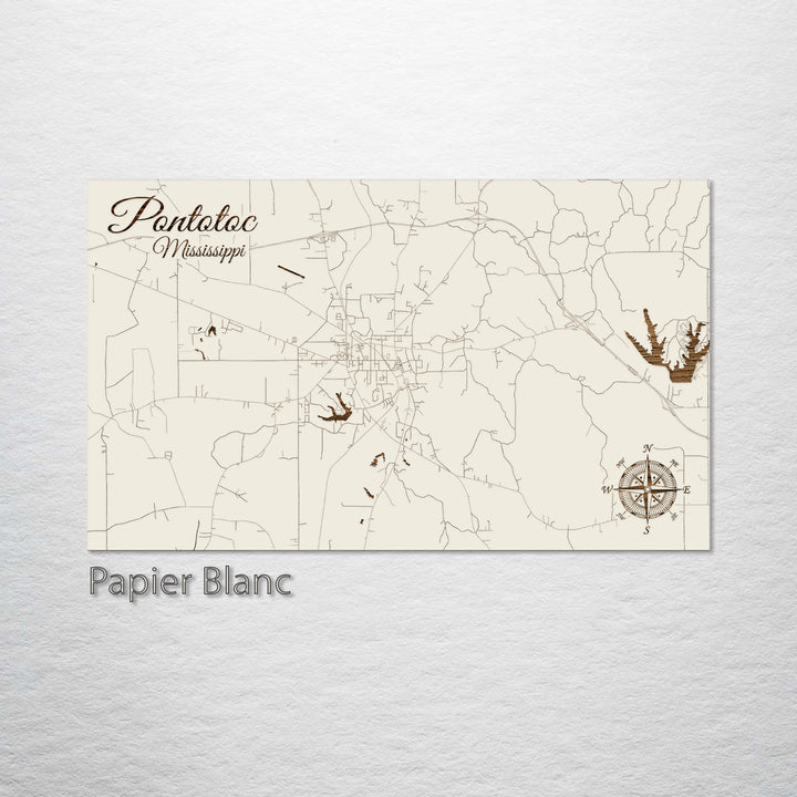 Pontotoc, Mississippi Street Map