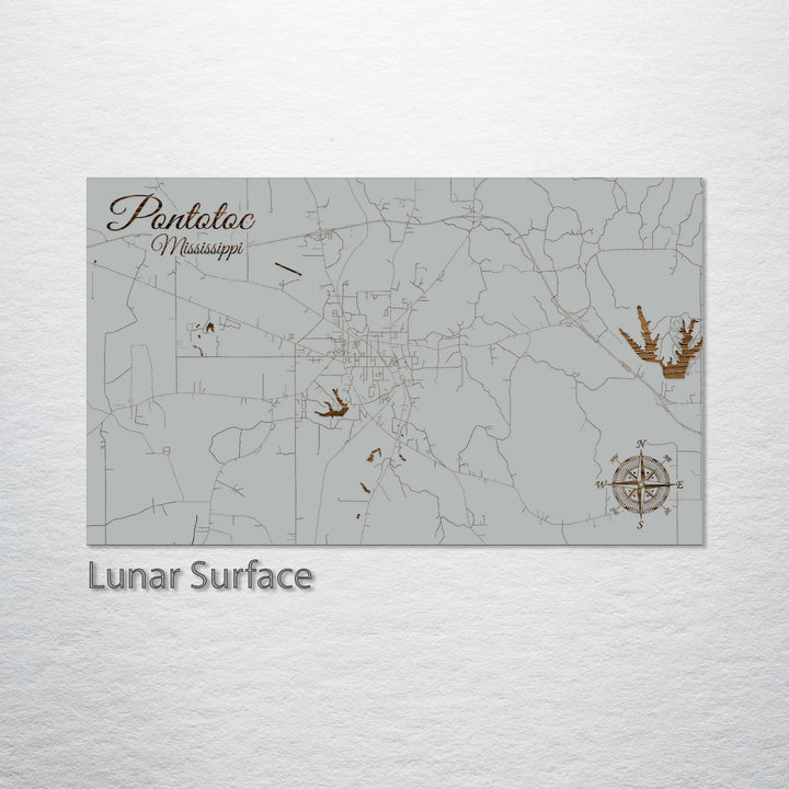 Pontotoc, Mississippi Street Map