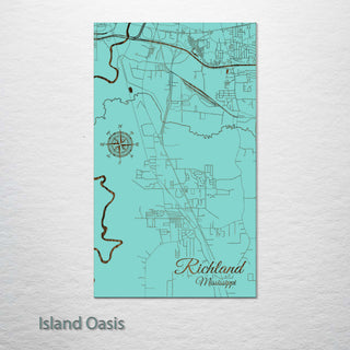 Richland, Mississippi Street Map