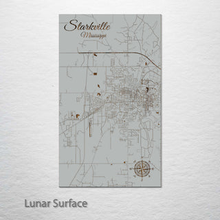 Starkville, Mississippi Street Map