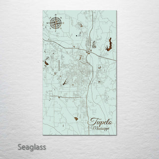 Tupelo, Mississippi Street Map
