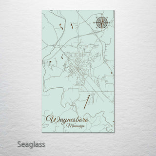 Waynesboro, Mississippi Street Map