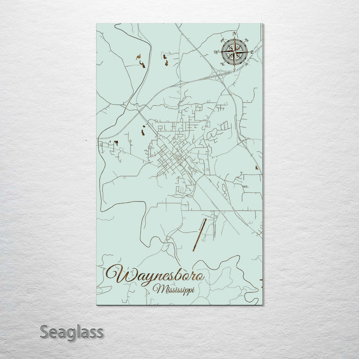 Waynesboro, Mississippi Street Map