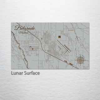 Belgrade, Montana Street Map