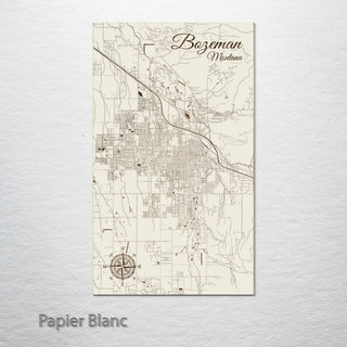 Bozeman, Montana Street Map