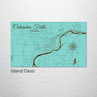 Columbia Falls, Montana Street Map