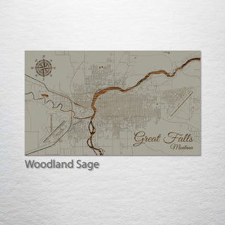 Great Falls, Montana Street Map