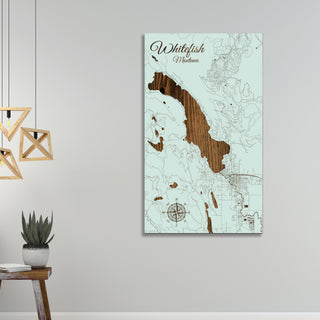 Whitefish, Montana Street Map