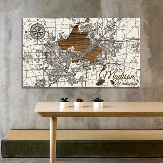 Madison, Wisconsin Street Map